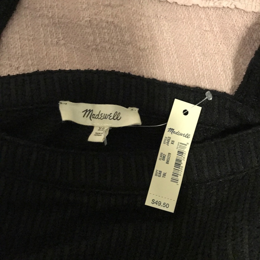 Madewell Black Crop Tank - NWT! - Size XS - Picture 2 of 3